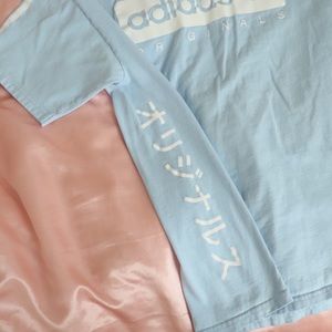 Adidas Light Blue Soccer Tee